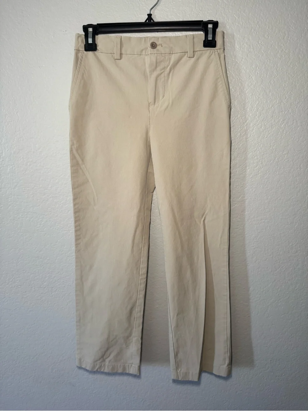 Vineyard Vines Boys Khaki Performance Pants Size 10 (001)